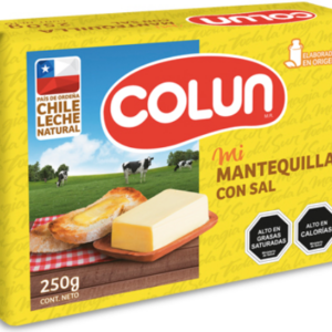 Mantequilla Colun con Sal 250g